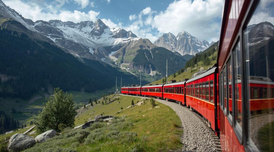 ALPLERİN KALBİNDE BERNİNA EXPRESSİ İLE İSVİÇRE – FRANSA – LIECHTENSTEIN – İTALYA 2026